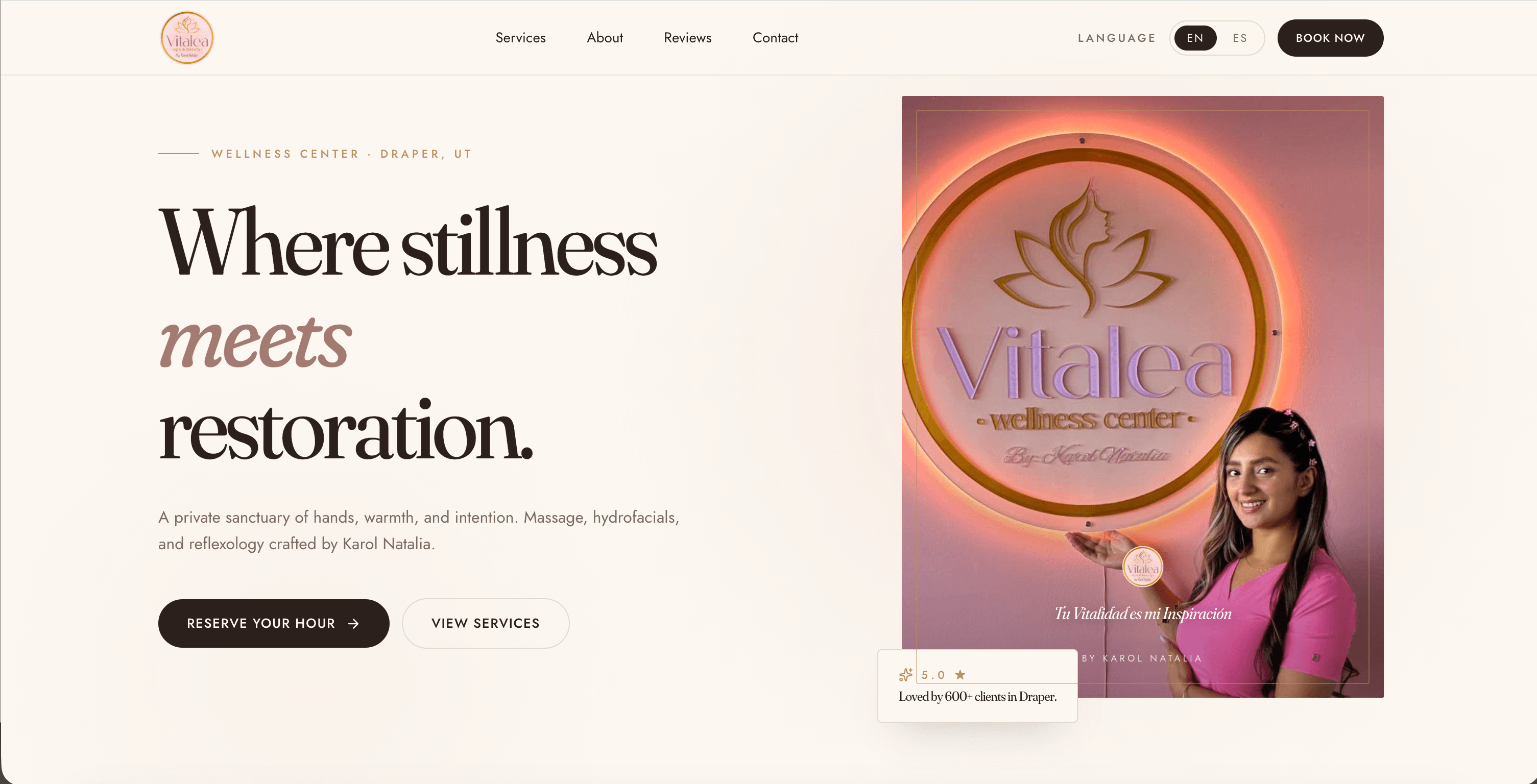 Vitalea Spa. cover
